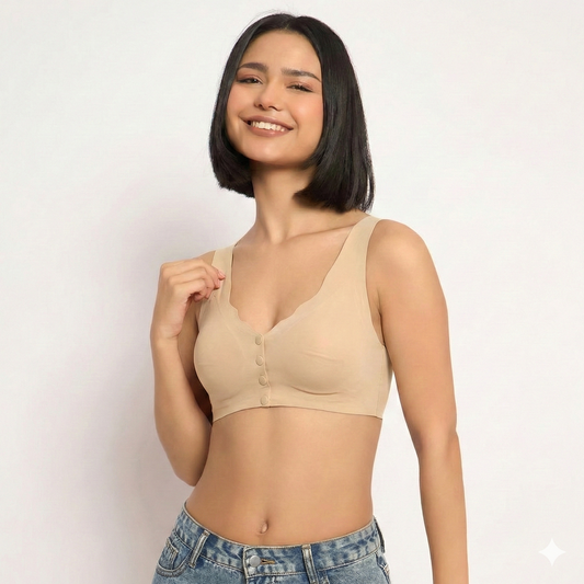 The Easy-Snap Front Open (Secure Lock)