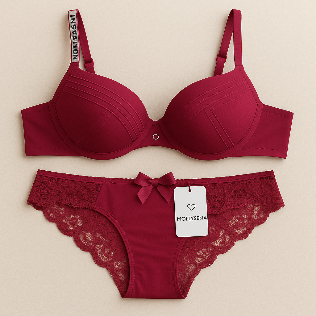 Liviyana Rose Voltage Bra set